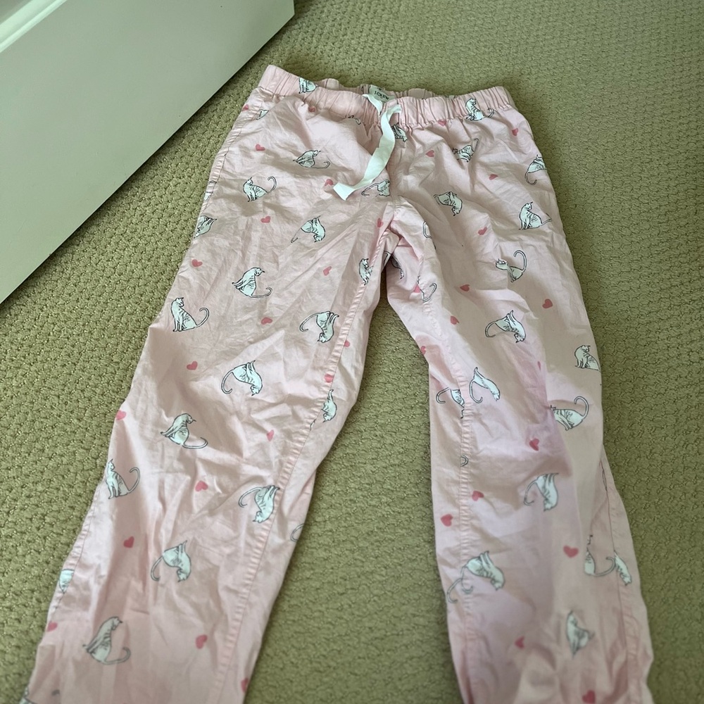 J Crew cat pj pants